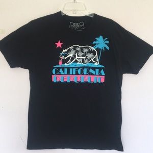 Riot Society T-shirt “ California Republic”, black